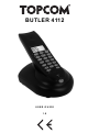 Topcom BUTLER 4112 User Manual