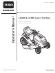 Toro LX420, LX460 Operator's Manual