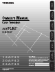 Toshiba 20AF43 Owner's Manual