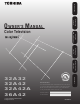 Toshiba 32A32 Owner's Manual