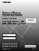 Toshiba 50HPX95 Owner's Manual