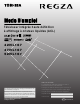 Toshiba REGZA 42HL167 Mode D'emploi