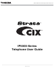 Toshiba Strata CIX IP5000-UG-VB User Manual