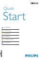 Philips Cineos 47PFL9532D/10 Quick Start Manual