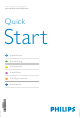 Philips 42PFL9803H/10 Quick Start Manual