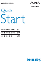 Philips AUREA 42PFL9900D/10 Quick Start Manual