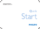 Philips 22PFL3805H/12 Quick Start Manual