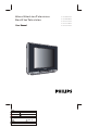 Philips 21PT8868/94 User Manual