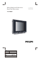 Philips 21PT5547/94 User Manual