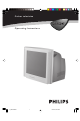 Philips 29PT5207/60 Operating Instructions Manual