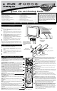 Philips 36PT842H Quick Use And Hookup Manual