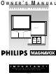 Philips 8P6054C199 Owner's Manual