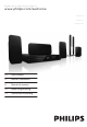 Philips HTS3377/05 User Manual