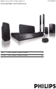 Philips HTS3566D/78 Quick Start Manual