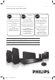 Philips HTS3264D/37 User Manual