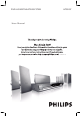 Philips HTS3107/98 User Manual
