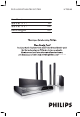 Philips HTS3548/98 User Manual