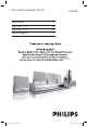 Philips HTS3000/98 User Manual