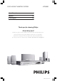 Philips HTS3300/55 User Manual