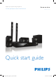 Philips HTS3582/98 Quick Start Manual