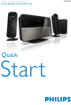 Philips HTS5200/12 Quick Start Manual