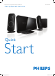 Philips HTS3220/12 Quick Start Manual