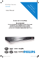 Philips DVDR5500/05B User Manual