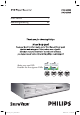 Philips DVDR3355/02B User Manual