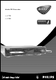 Philips CDR700BK User Manual