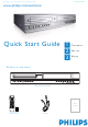 Philips DVP3350V/05 Quick Start Manual