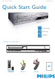 Philips DVP3340V/17B Quick Start Manual