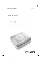 Philips DVP4050/78 User Manual