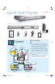 Philips DVP3020K/96 Quick Start Manual
