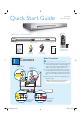 Philips DVP3015K/03 Quick Start Manual