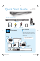 Philips DVP5140K/51 Quick Start Manual