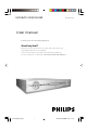 Philips DVP9000S/93 User Manual