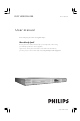 Philips DVP3005K/13 User Manual