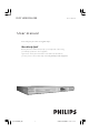 Philips DVP3005K/69 User Manual