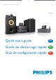 Philips WMS8080/12 Quick Start Manual