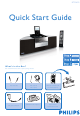 Philips BTM630/37B Quick Start Manual