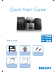 Philips DCM186/05 Quick Start Manual