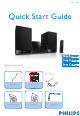 Philips MCM302/12 Quick Start Manual