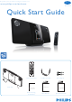 Philips DCM276/05 Quick Start Manual