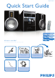 Philips MCM761/12 Quick Start Manual