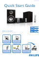 Philips MCDB710/05 Quick Start Manual