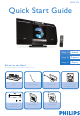 Philips MCM277/05B Quick Start Manual