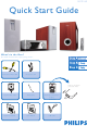 Philips MCD149/05 Quick Start Manual