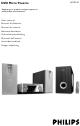 Philips MCD149/12 User Manual
