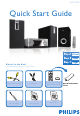 Philips MCD139B/12 Quick Start Manual