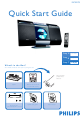 Philips MCB275/05B Quick Start Manual